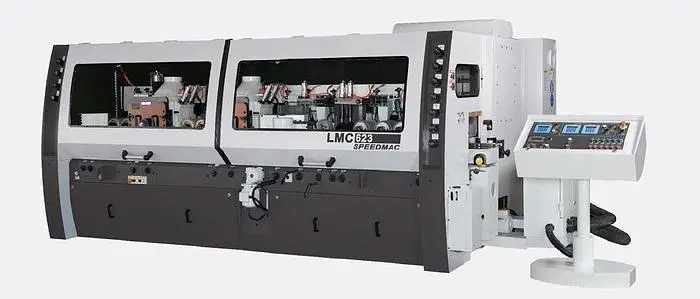 NEW LEADERMAC LMC623 9" 6-HEAD HEAVY-DUTY JOINTED MOULDER