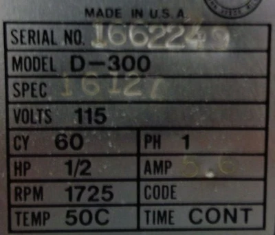 100-0091 Hobart D300 30qt Mixer