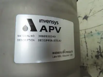 APV Invensys DE31-4SH5-IPS Double Seat Mix Proof Valve 4"x4" DE3 Stainless