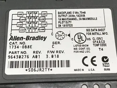 USED ALLEN BRADLEY 1734-0B8E SER C