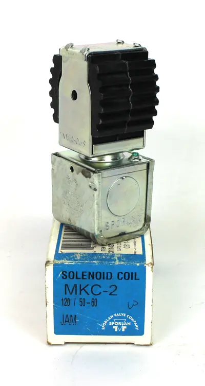 New | in-Stock SPORLAN MKC-2 Solenoid Valves | Industrial Parts R Us Inc. #365981