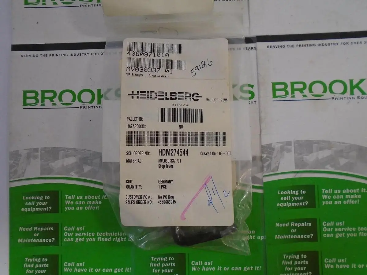 USED HEIDELBERG MV.030.337/01