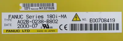 USED FANUC A02B-0238-B802 OPERATOR INTERFACE A02B0238B802