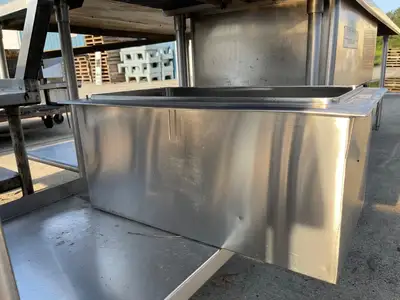 Used John Boos Used 18" John Boos Stainless Steel Ice Bin - SS175 Sinks Illinois US | Falcon Restaurant Supply #1375977
