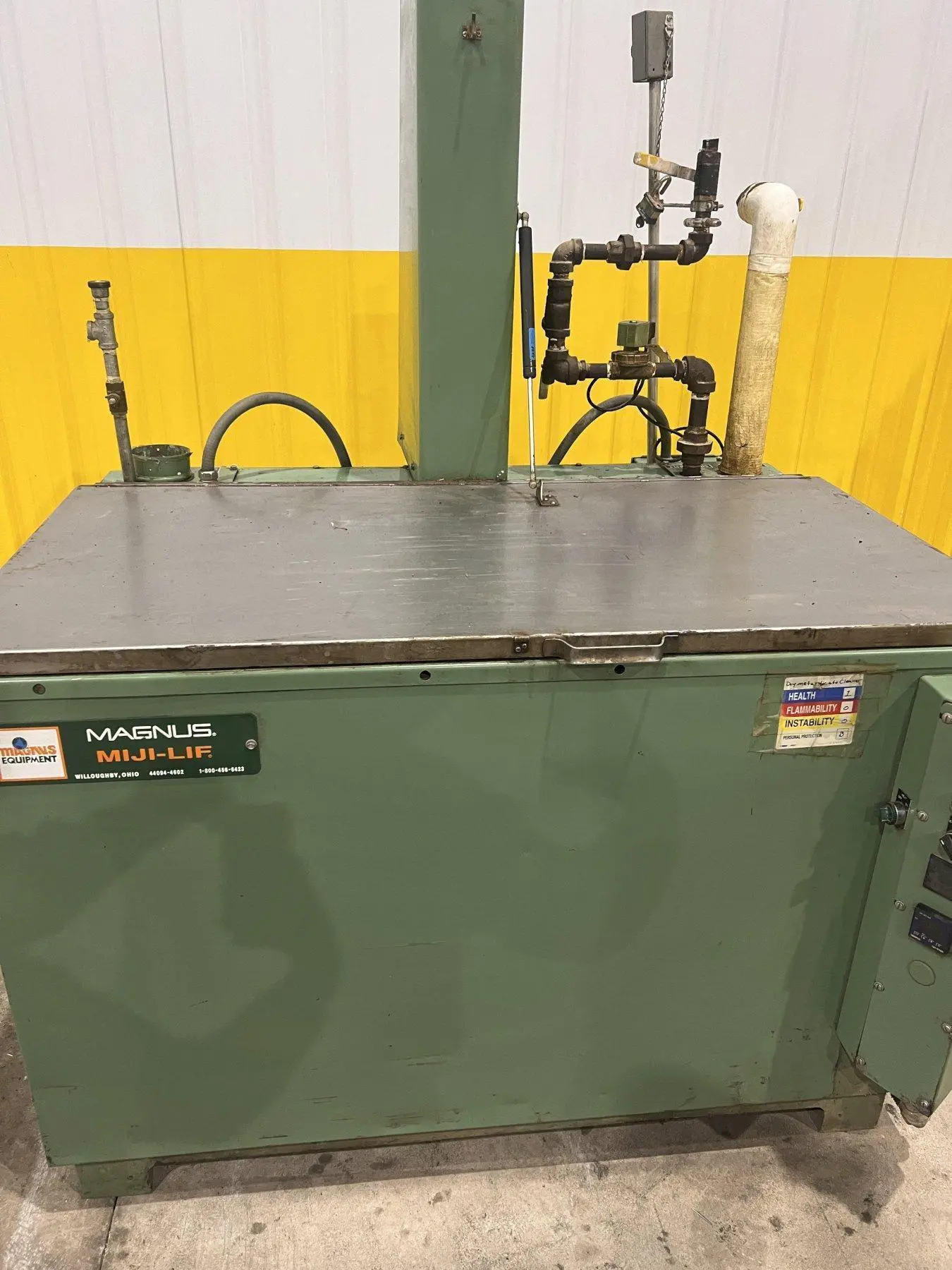 24" x 48" MAGNUS MODEL #MIJ-LIF SUBURSIVE PARTS AGITATE WASHER: STOCK #20665