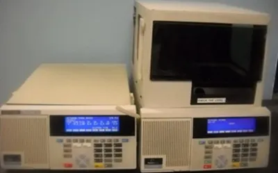 Used PERKIN ELMER 8500 CONTROL # 097214004129 PART NO. N661-9300 Liquid Chromatography Systems Texas US | Bamko Surplus Process Equipment #938873