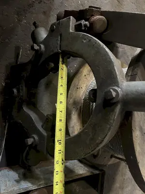 8" ROLLER TYPE STEADY REST: STOCK #23130