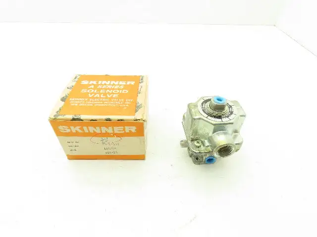 Honeywell Skinner A4LR2152 Solenoid Valve 3-Way NC 120V 150 PSI 1/4" NPT