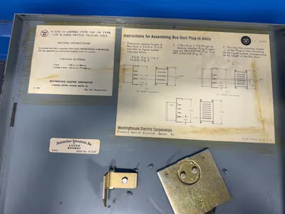 Used WESTINGHOUSE TAP321 Bus Bars & Plugs Ohio US | HGR 24 #1230505