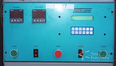Used 2001 _UNKNOWN_ _UNKNOWN_ Heated Platen Hydraulic Press California US | Star Industries #1255037
