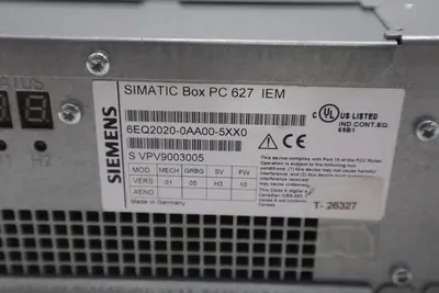 Siemens 6EQ2020-0AA00-5XX0 Simatic Box Pc STOCK SGF115