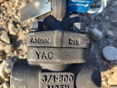 3/4" Class 800 Gate Valve API 602
