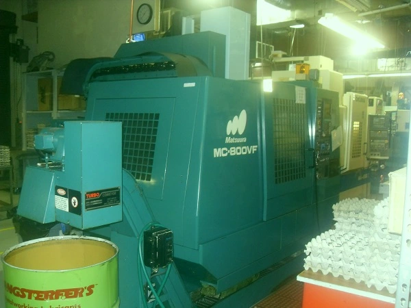 Used 1996 MATSUURA MC-800VF Vertical Machining Centers Vermont US | Two Spade Machinery LLC #506958