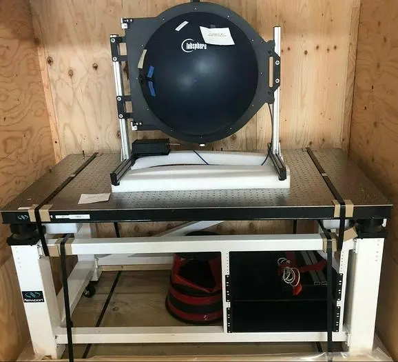 LABSPHERE, SPHEREOPTICS SMS-500 SPECTRAL MEASUREMENT SYSTEM WITH NEWPORT TABLE