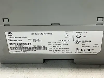 USED ALLEN BRADLEY 1769-L18ER-BB1B