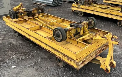 10,000 LBS X 4' X 9' HEAVY DUTY MOBILE TRANSFER / MOVING CART: STOCK #23515