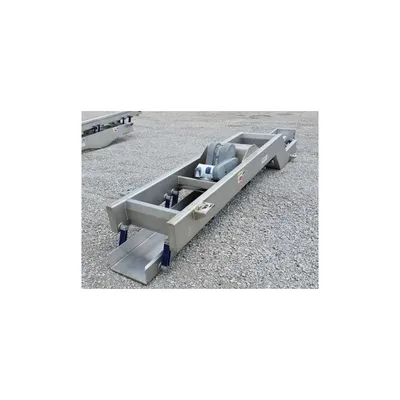 Used KEY TECHNOLOGY Stainless steel VIBRATING CONVEYOR