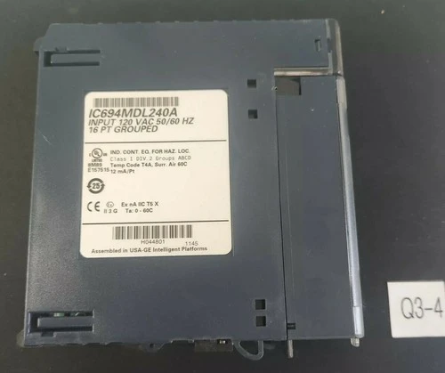 Used GE Fanuc IC694MDL240A PLC Input & Output Indiana US | J&J Industrial Supply #1074878