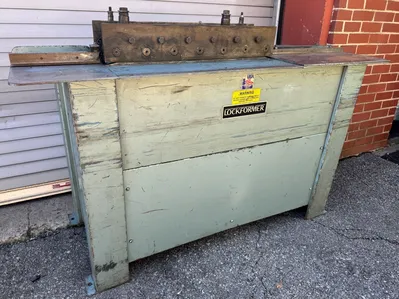 LOCKFORMER BUTTON PUNCH 24 Snaplock | THREE RIVERS MACHINERY (24)