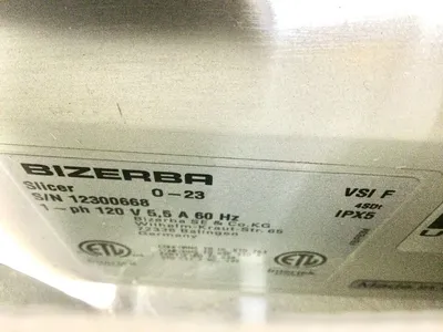 167-0462 Bizerba VSI 330F DT-400 Automatic Food Slicer with Stand