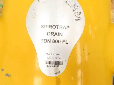 Spirotech TDN 800 FL Spirotrap Senior Steel Dirt Separator 8" Flanged