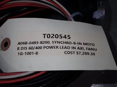 New | in-Stock FANUC A06B0493B200 Motors (misc) Ohio US | HGR 24 #728333