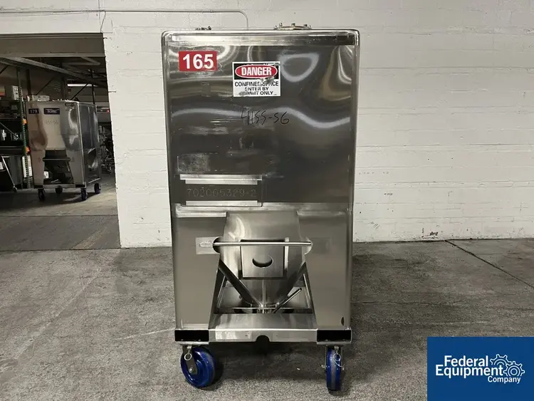 Used TOTE Systems 48" x 42" x 10"  Tote Systems Stainless Steel Transfer Bins Bins Ohio US | Federal Equipment Company #126879