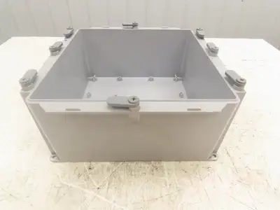 Kraloy JBX12126 Electrical Enclosure 12x12x6" PVC Junction Pull Box No Lid