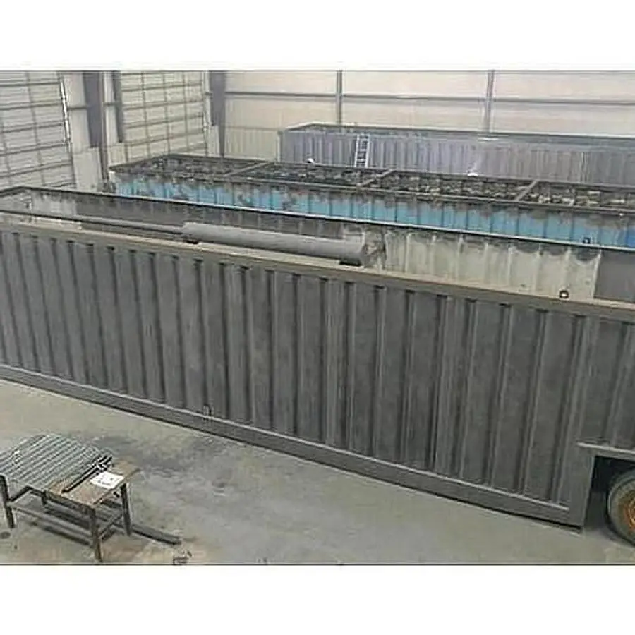 USED 2009 DRAGON 500BBL OPEN TOP TANKS WITH GAS BUSTERS