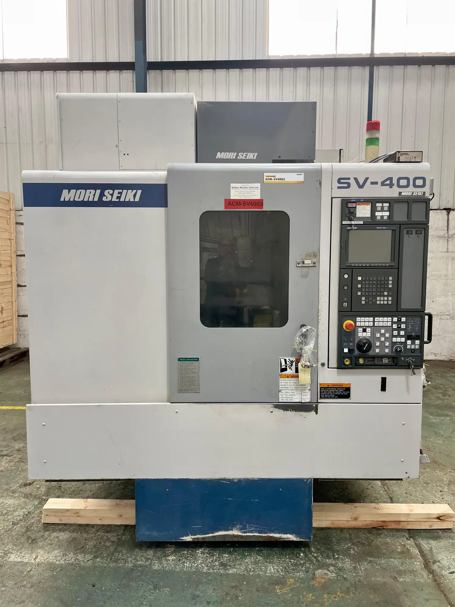 USED 2000 MORI SEIKI, MADE IN JAPAN SV-400