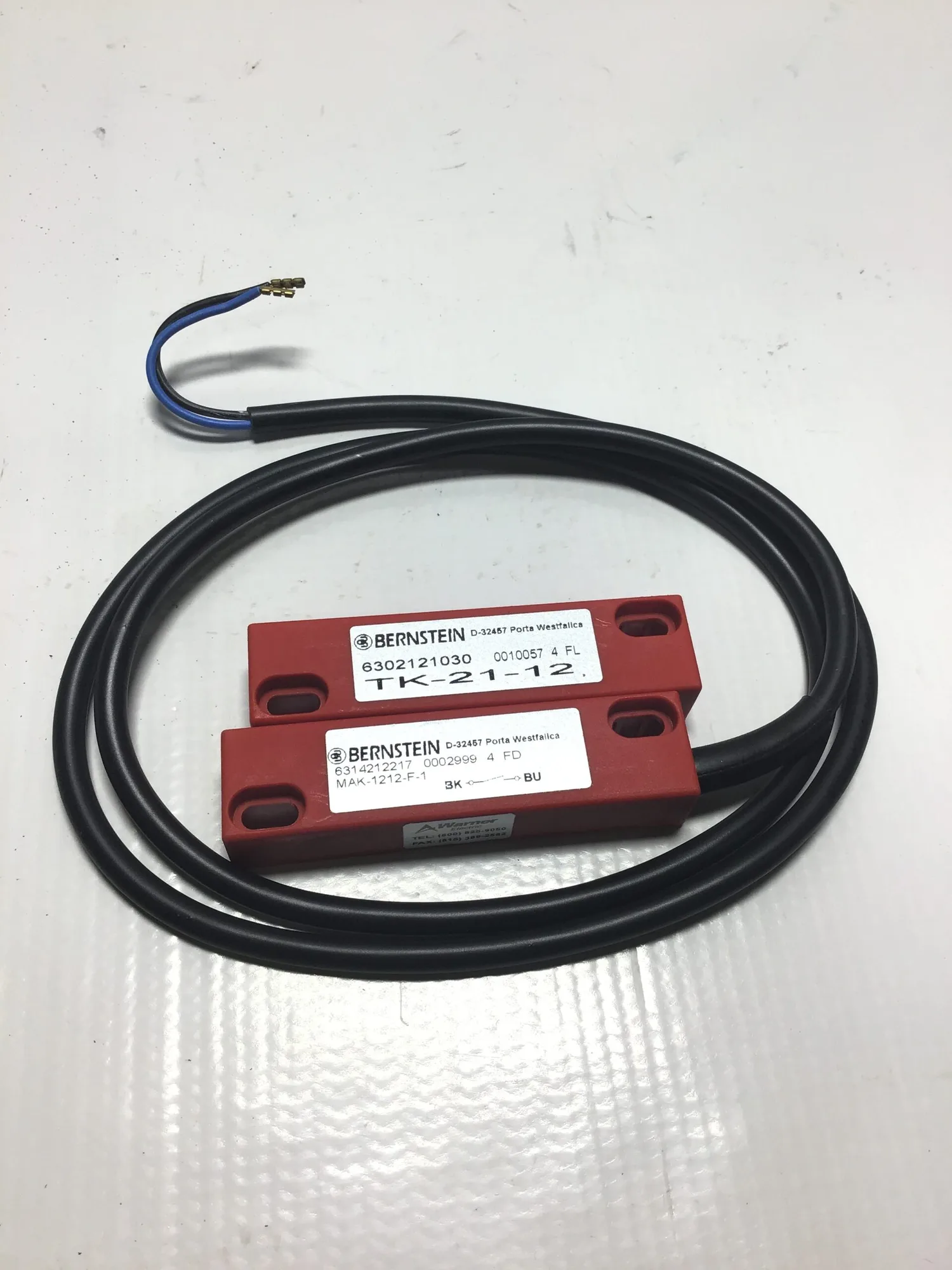 Warner Electric TK-21-12/MAK-1212-F-1 Magnetic Switch