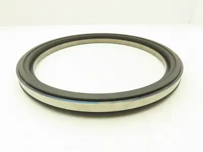 Espey KOM G1762 Carbon Ring Seal w/Rubber O-Ring 12-3/4" OD x 10-3/4" ID