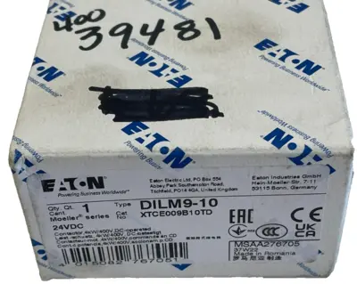 NEW EATON DILM9-10 CONTACTOR DILM910
