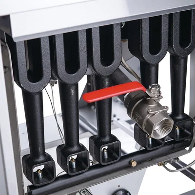 New | in-Stock Dukers New Dukers DCF4-LPG Liquid Propane Floor Gas Fryer with 4 Tube Burners 50lbs 120,000 BTU on Casters Cookers / Coolers / Fryers Illinois US | Falcon Restaurant Supply #1376317