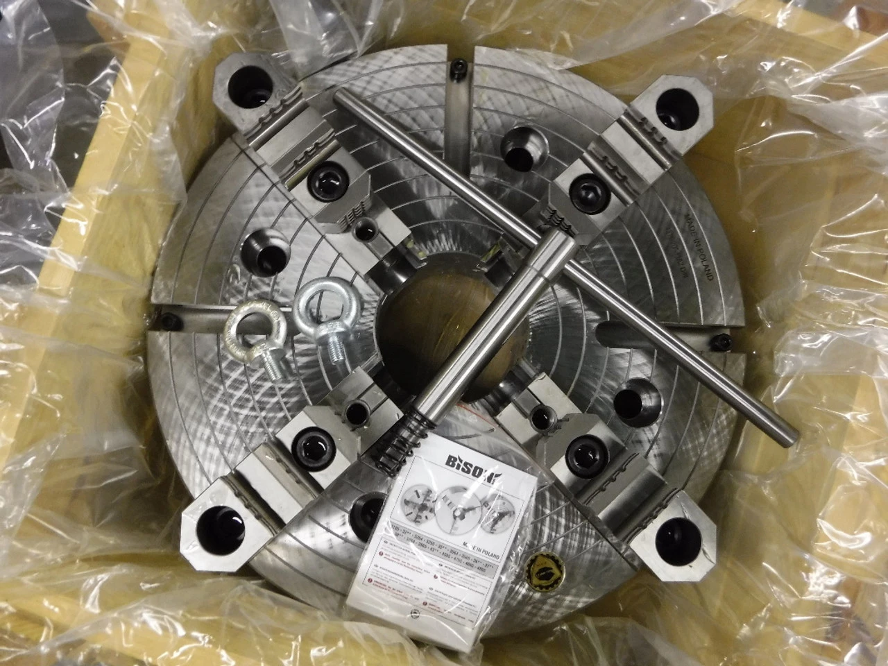 Bison 20" 4 Jaw Lathe Chuck 4317-20"-11A2 DIN 301364/2014 (STK)
