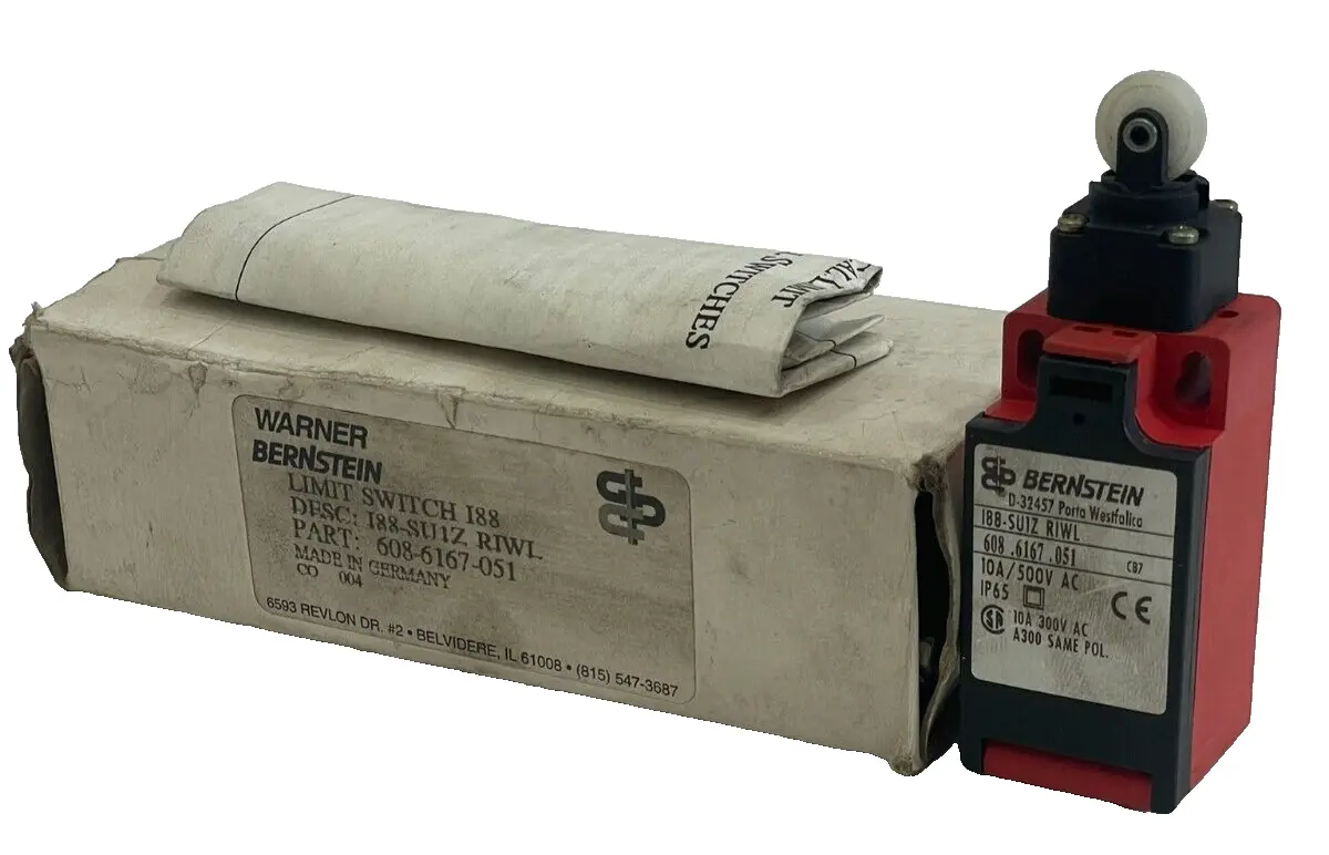 NEW WARNER BERNSTEIN 608-6167-051 LIMIT SWITCH 6086167051