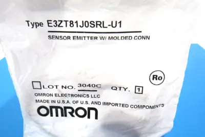 NEW OMRON E3ZT81J0SRL-U1 SENSOR EMITTER E3ZT81J0SRLU1