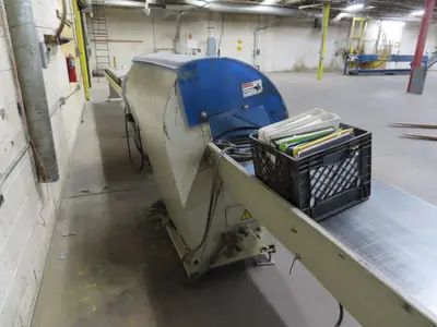 4" HIGH X 12" WIDE DIMTER OPTICUT MODEL #S50 CROSS-CUT AUTOMATIC WOOD SAW, NEW 2003: STOCK #22921