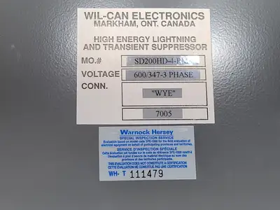 USED WIL-CAN ELECTRONICS SD200HD-4-RM3