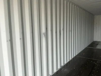 2026 40’L x 8’W x 9’ 6”T High Cube Shipping/Ground Container, swing doors on one end and four sets o...