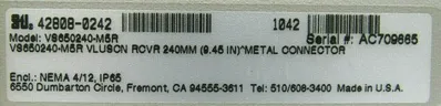 NEW STI 42807-0242 LIGHT CURTAIN SET EMITTER 42808-5242 RECEIVER VS650240-M5R X