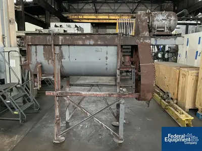 USED Gruendler Crusher & Pulverizer Co 15 Cu Ft Gruendler Ribbon Blender, C/S,