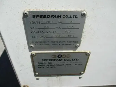 USED SPEEDFAM JNG-SH24