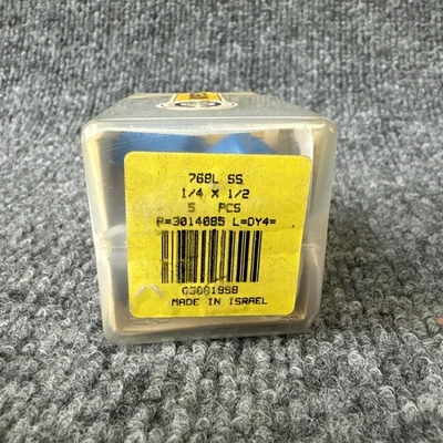 New | in-Stock Let-Lok 768LSS1/4x1/2 Valves/Fittings California US | Davliegogo LLC #1710279