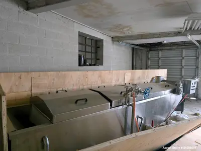 Unused Zhucheng Jiayu BST-5000 Pasteurization Line | Steam-Heated | 800 mm Belt | Continuous Food Processing