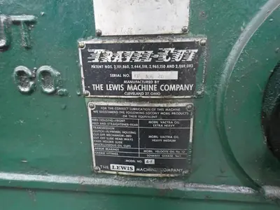 Used LEWIS 4F Wire Straighteners & Cut-Offs Ontario CA | Walden Machinery #1286996