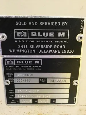 USED BLUE M DCC-146C
