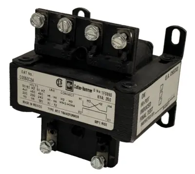 NEW CUTLER HAMMER C0050C2A CONTROL TRANSFORMER
