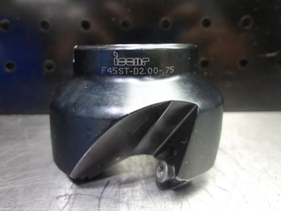 Iscar 2" Facemill 3/4" Arbor W/QTY10 Inserts KIT F45ST-D2.0-.75 IC328 (LOC3534)
