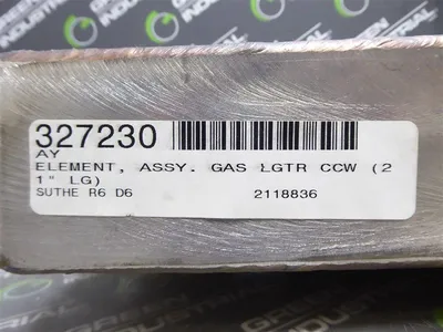 Babcock Wilcox 2118836 Gas Lighter Assembly Element New